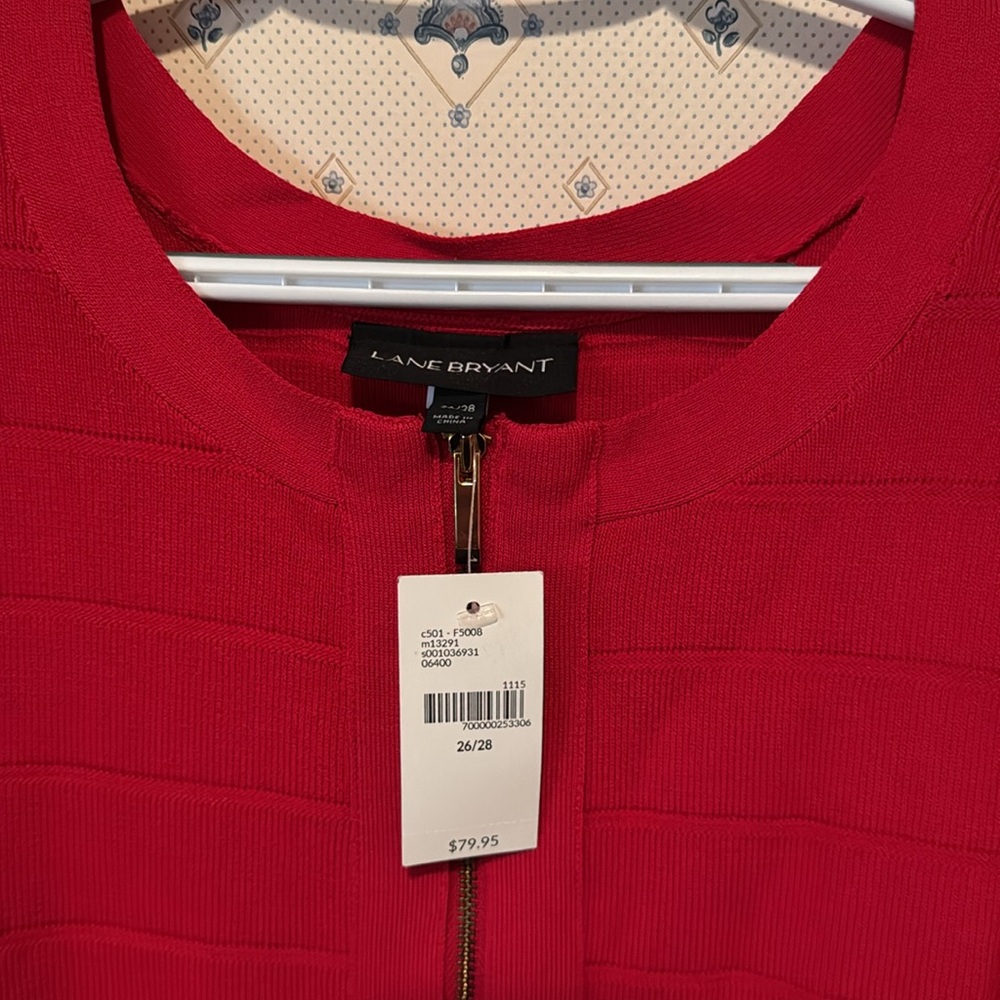 Lane Bryant Zip Up - Picture 2 of 2